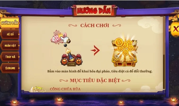 Phiêu Lưu Bắn Cá Đại Hải Trình 123Win Khám Phá Đại Dương Vàng 2 Hướng dẫn chơi Bắn Cá Đại Hải Trình 123Win