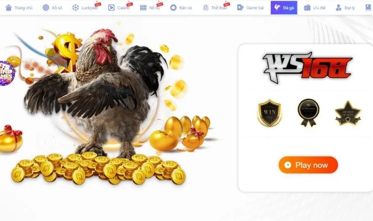 Giao diện sảnh đá gà 123WIN thiết kế đẹp, chuyên nghiệp