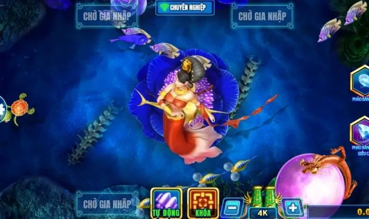 Chơi Bắn Cá Rồng 123Win Thức Tỉnh Sức Mạnh Săn Rồng Vàng 2 Giao diện chơi Bắn Cá Rồng 123Win