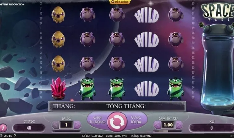 Du Hành Nổ Hũ Vũ Trụ 123Win Chinh Phục Giải Thưởng Liên Hành Tinh 2 Giao diện chơi Nổ Hũ Vũ Trụ 123Win